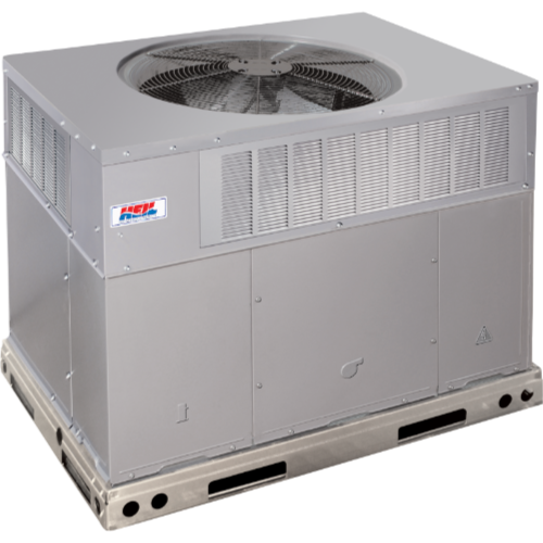 Energy-efficient industrial HVAC unit with metallic casing, designed for optimal temperature control and air circulation.