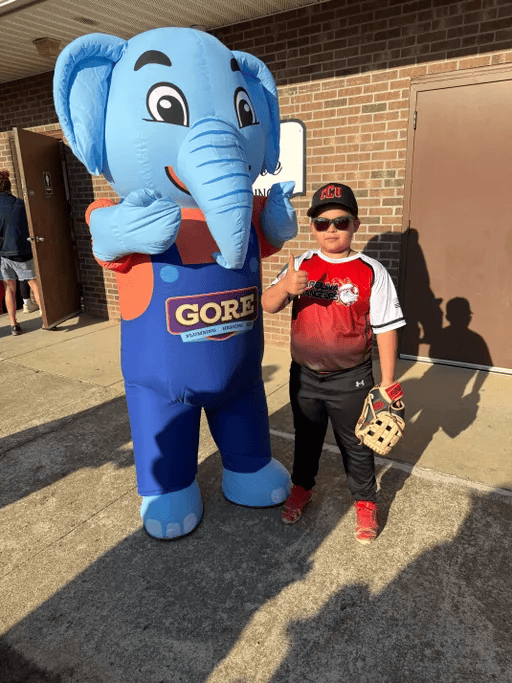 Hope Mills Little League Opening Day.